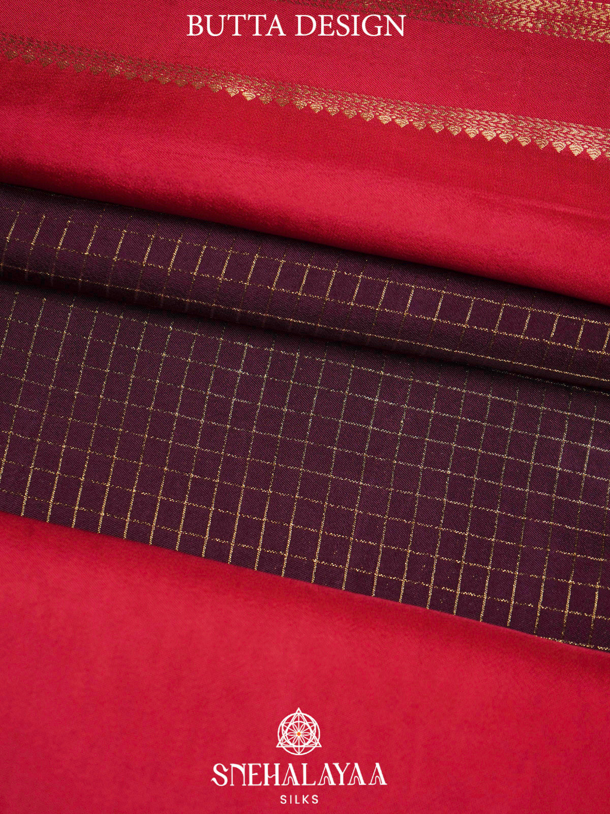 Wine  Banaras Saree