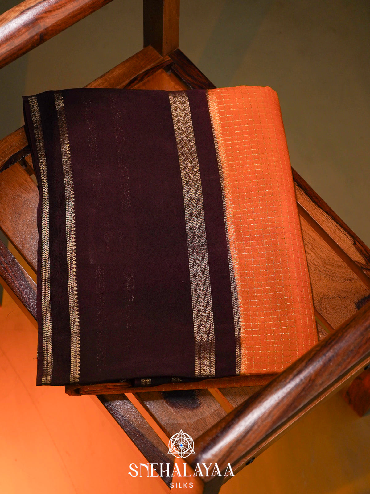 Yellow  Banaras Saree