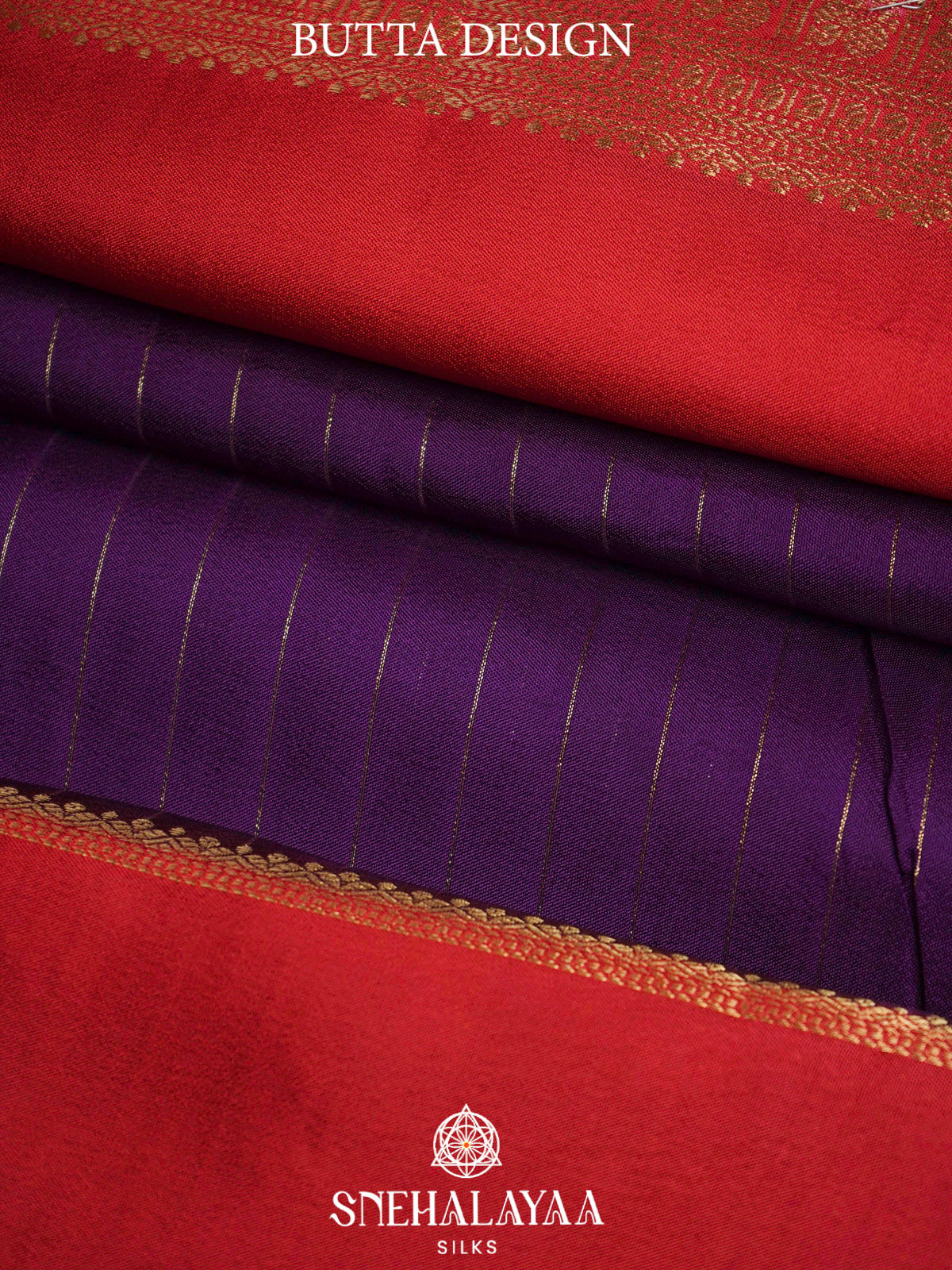 Purple  Banaras Saree