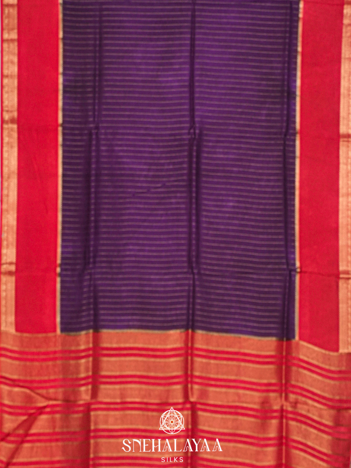Purple  Banaras Saree