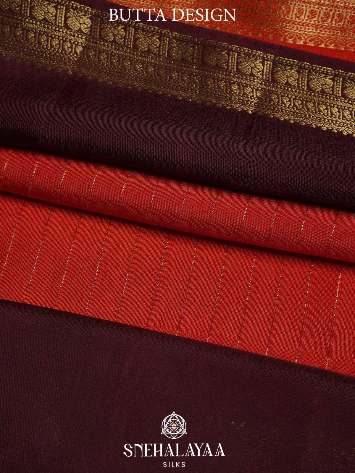 Orange  Banaras Saree