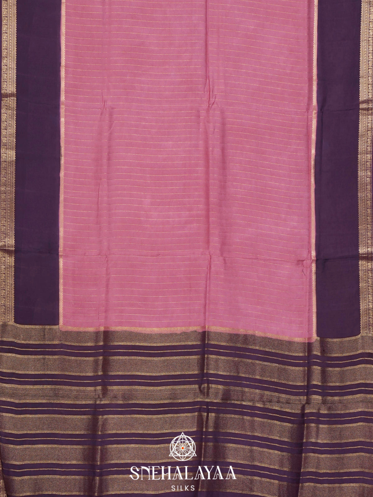 Lavender  Banaras Saree