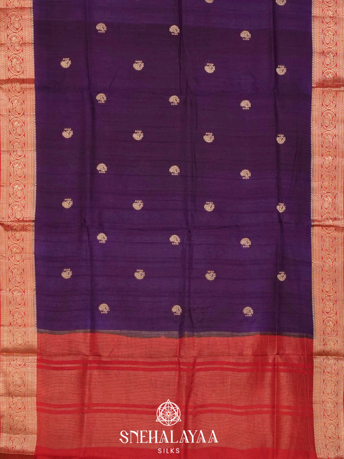 Purple  Banaras Saree