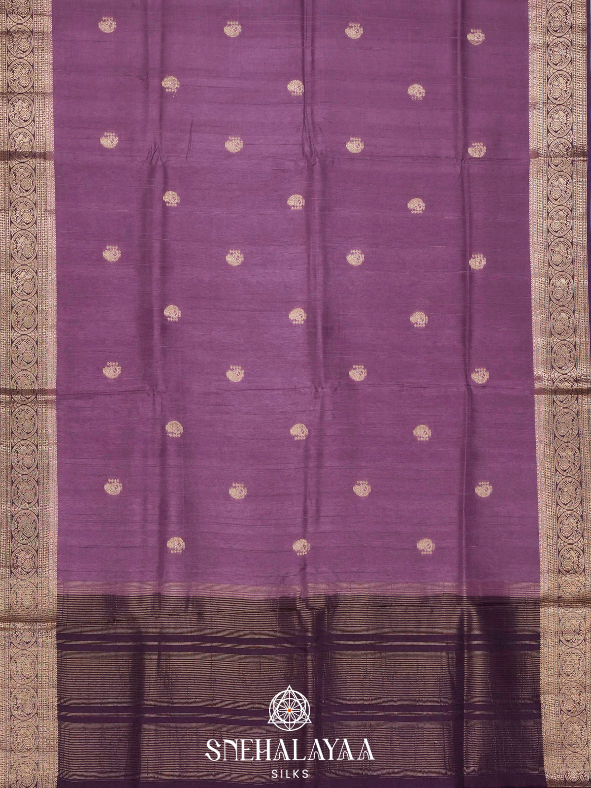 Lilac  Banaras Saree