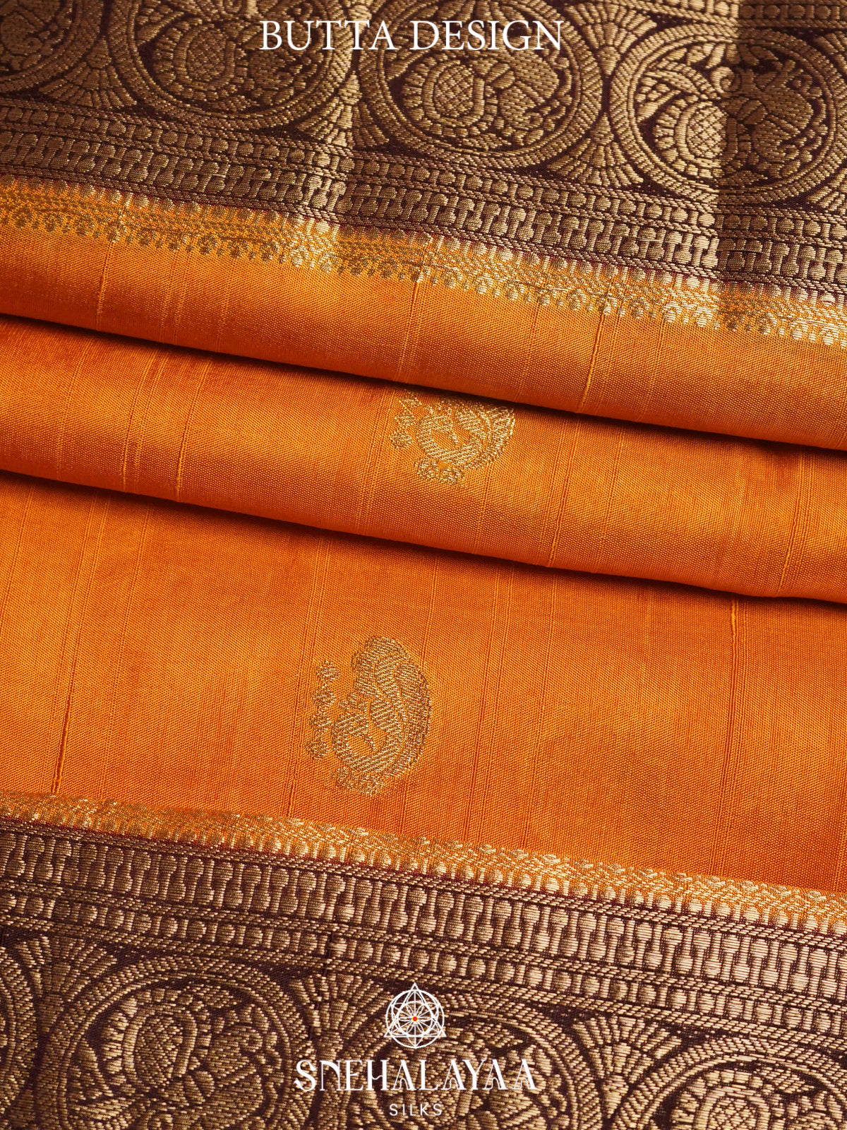 Mango Yellow  Banaras Saree