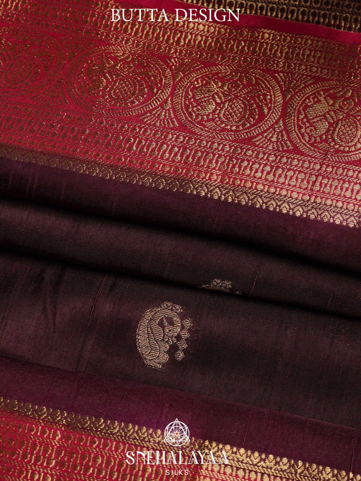 Coffee Brown  Banaras Saree