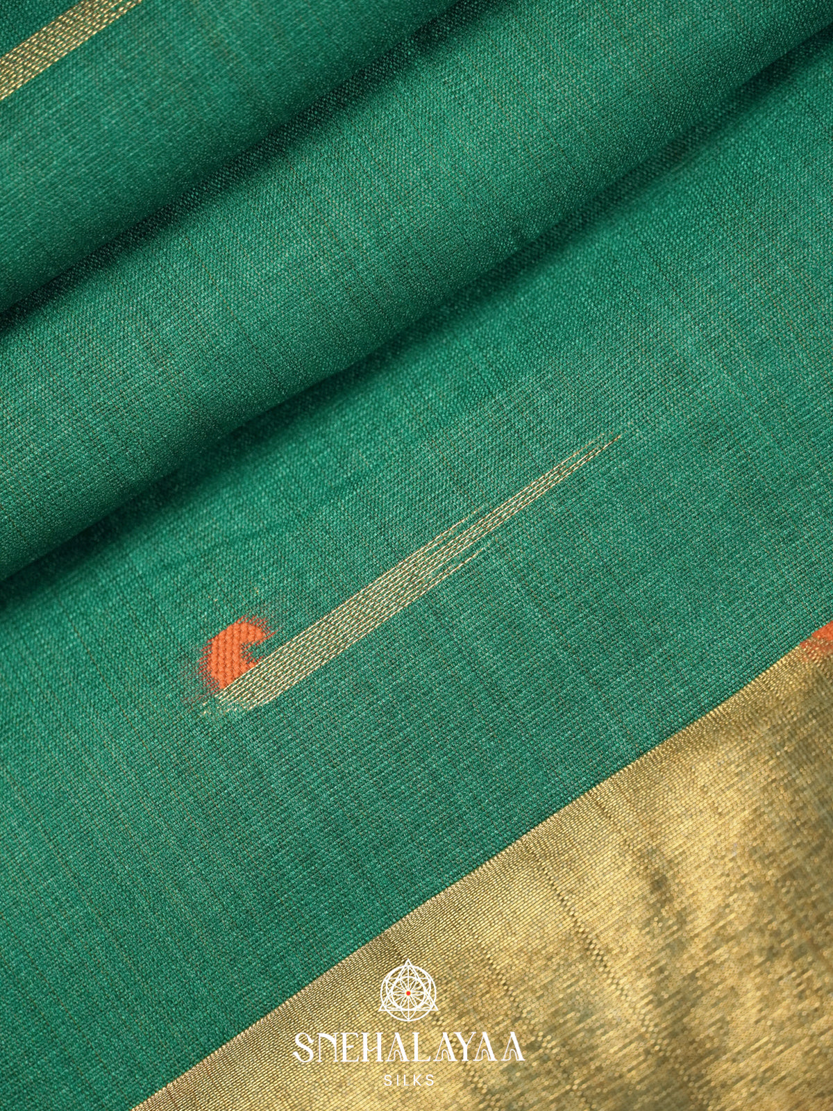 Green Jute Saree