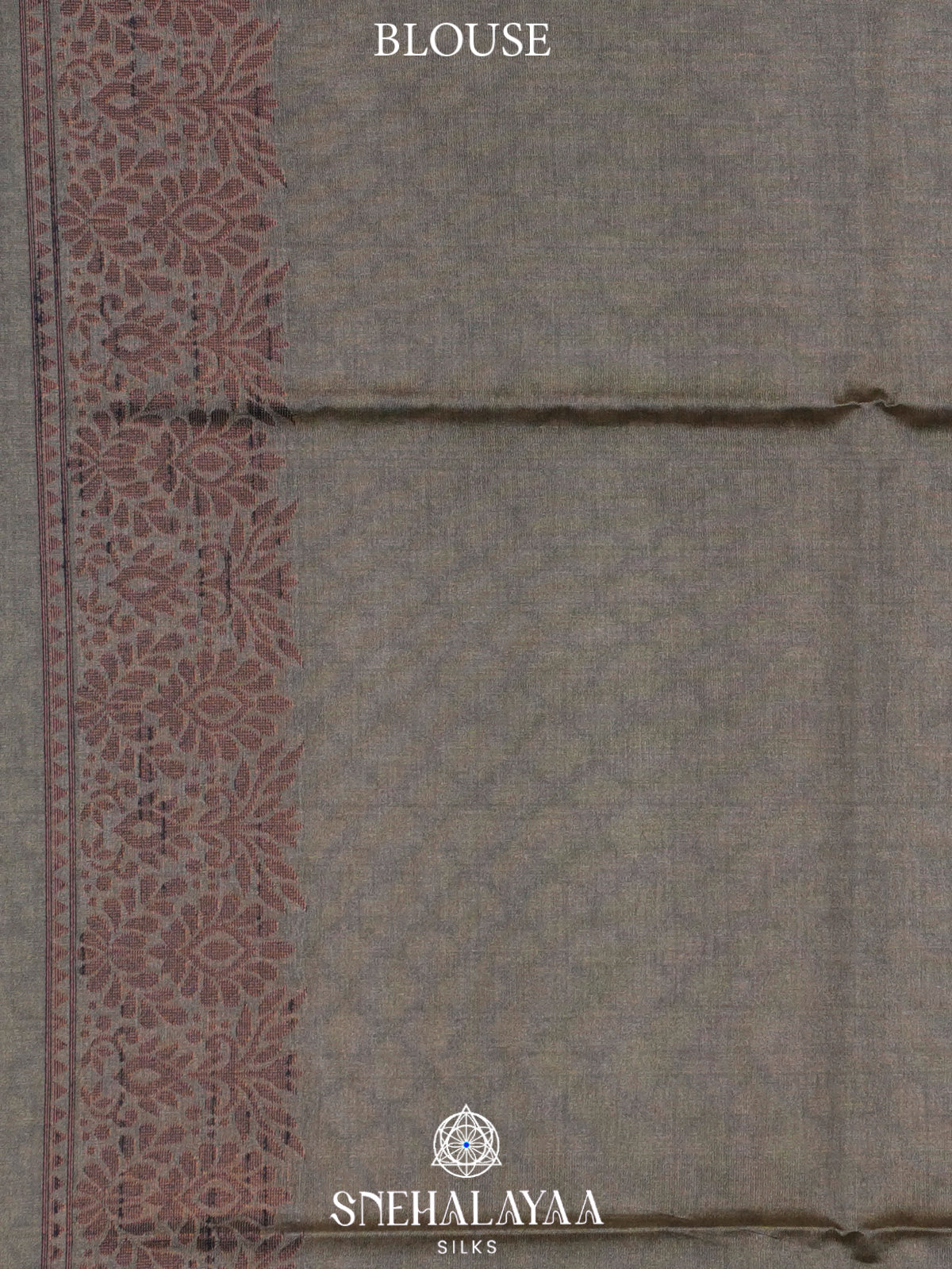 Beige Jute Saree