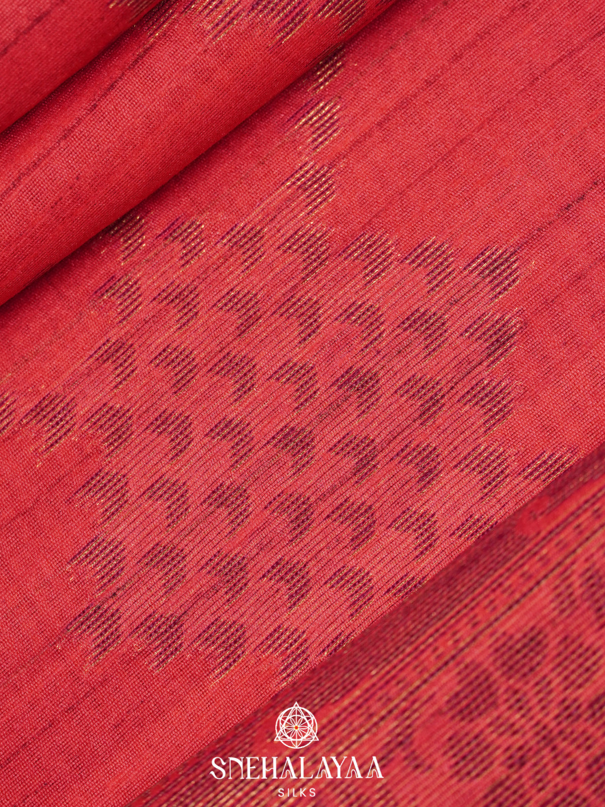 Pink Jute Saree