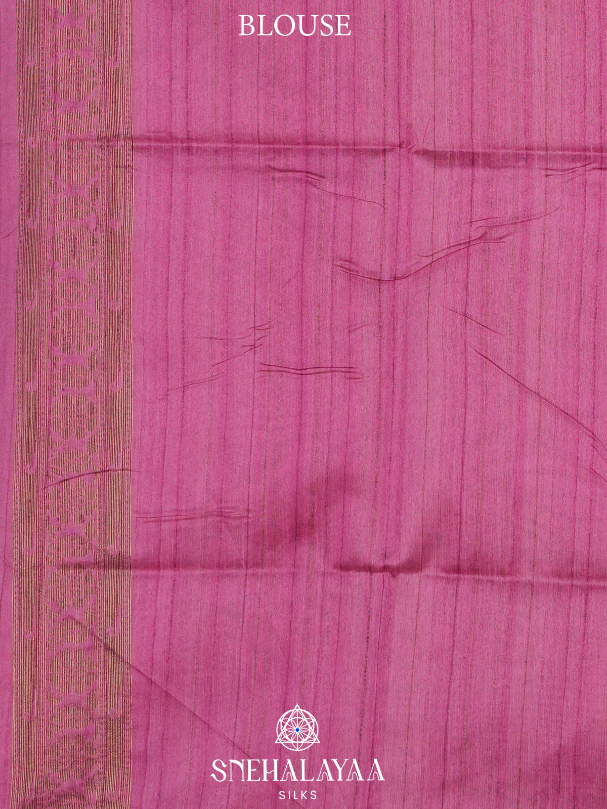 Baby Pink Jute Saree
