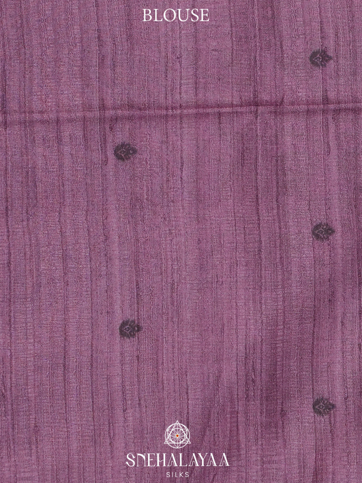 Lavender Tussar Saree