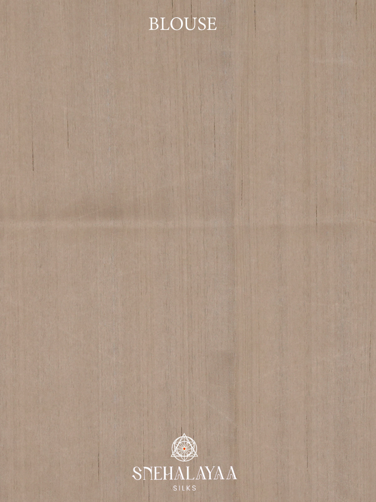 Beige Raw Silk Saree