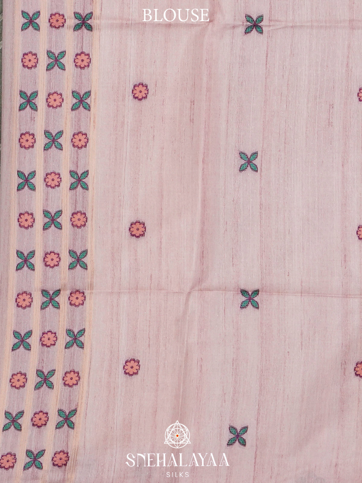 Green Tussar Saree