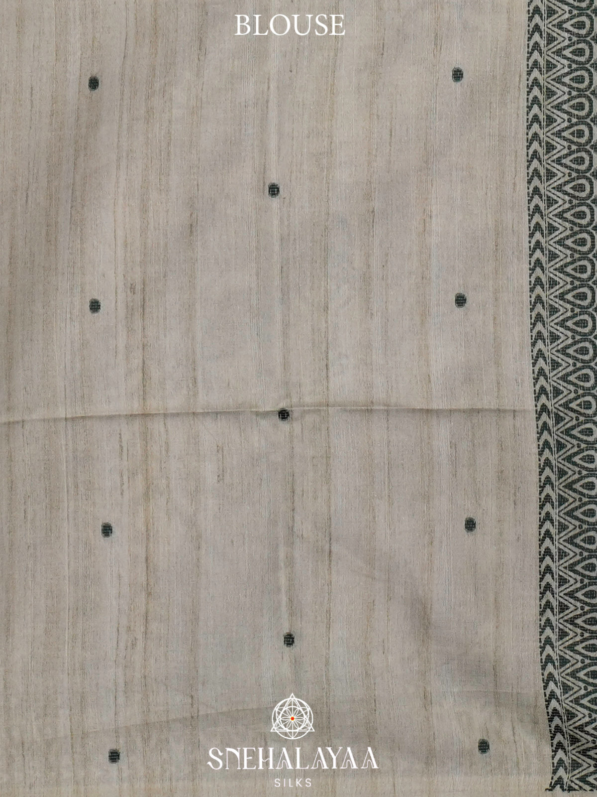 Pale Green Tussar Saree