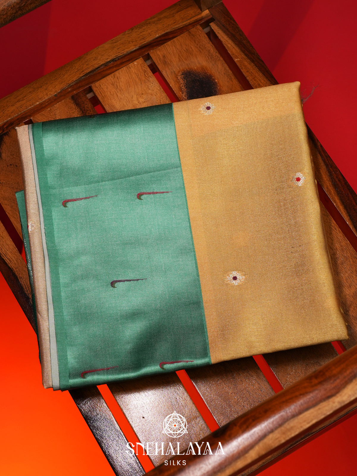 Yellow Jute Saree