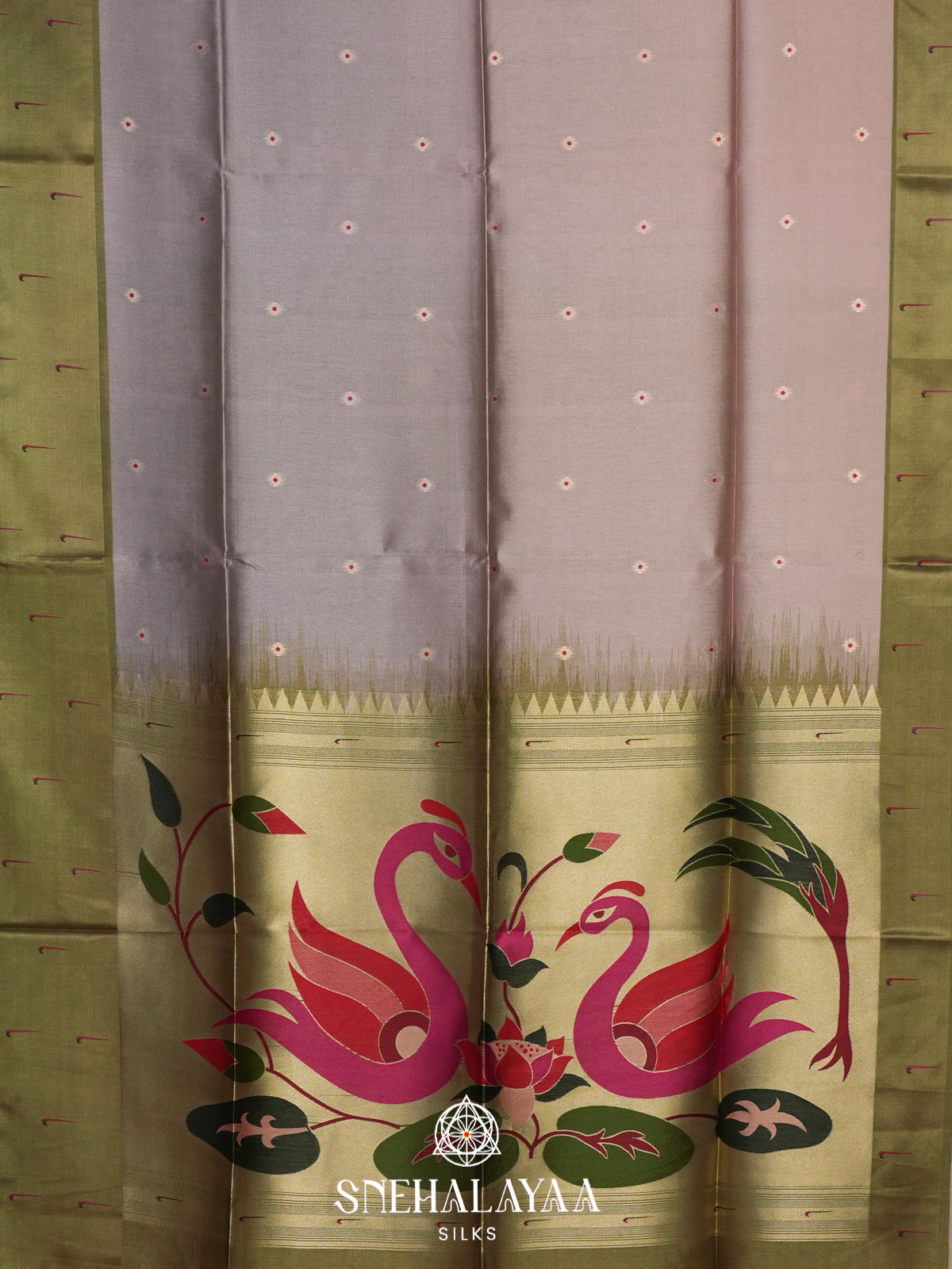 Grey Jute Saree