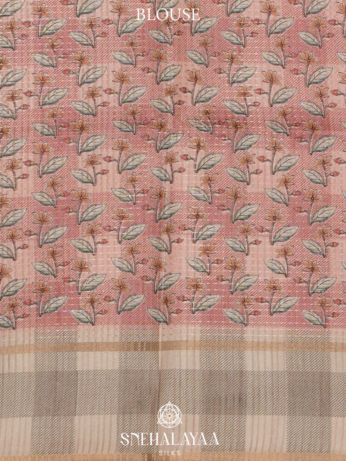 Mauve Tussar Saree