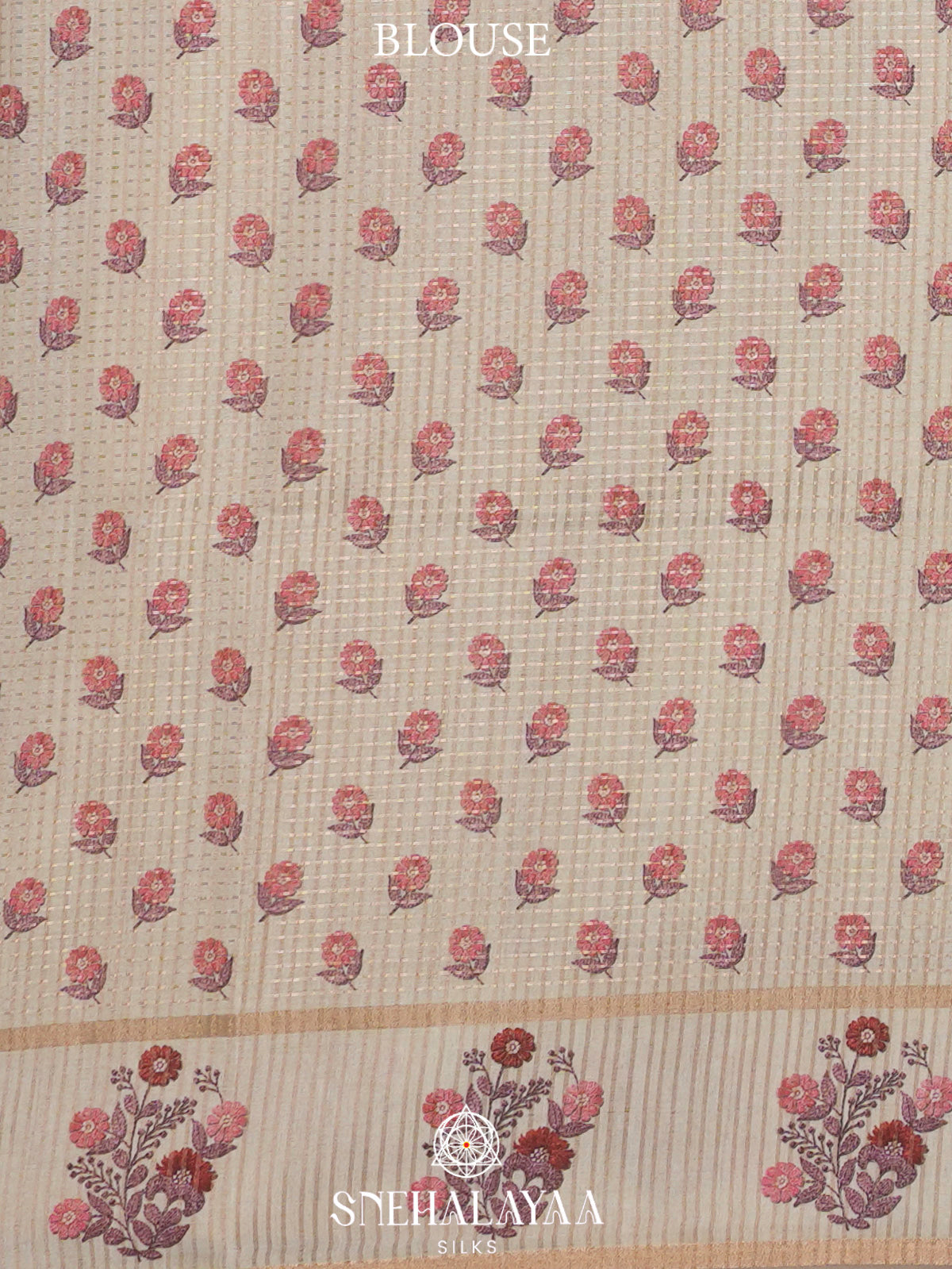 Pale Green Tussar Saree