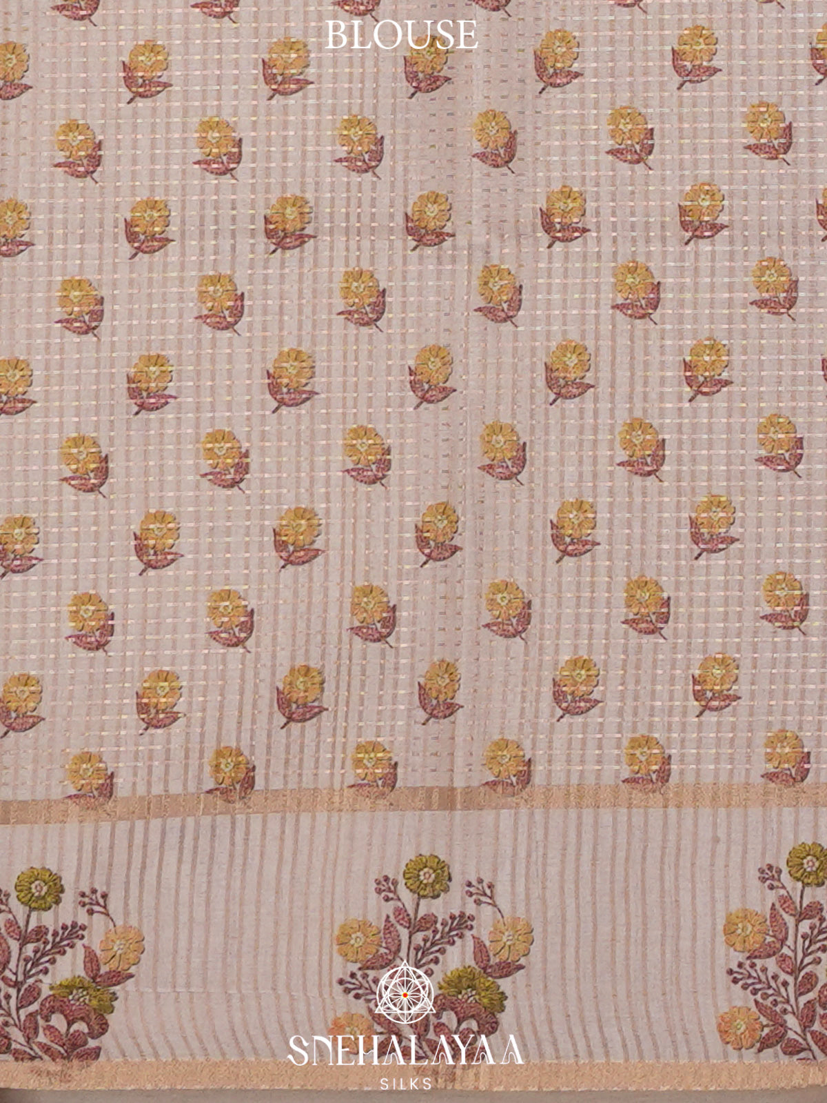 Grey Tussar Saree