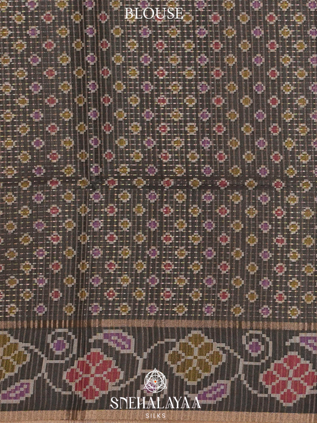 Cream Tussar Saree