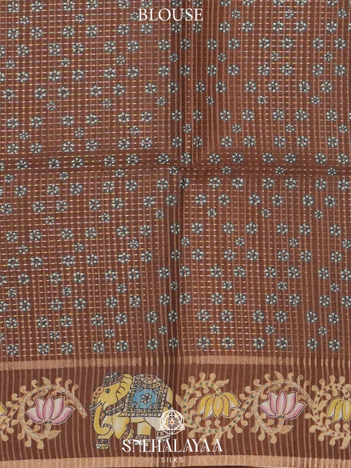 Multicolour Tussar Saree