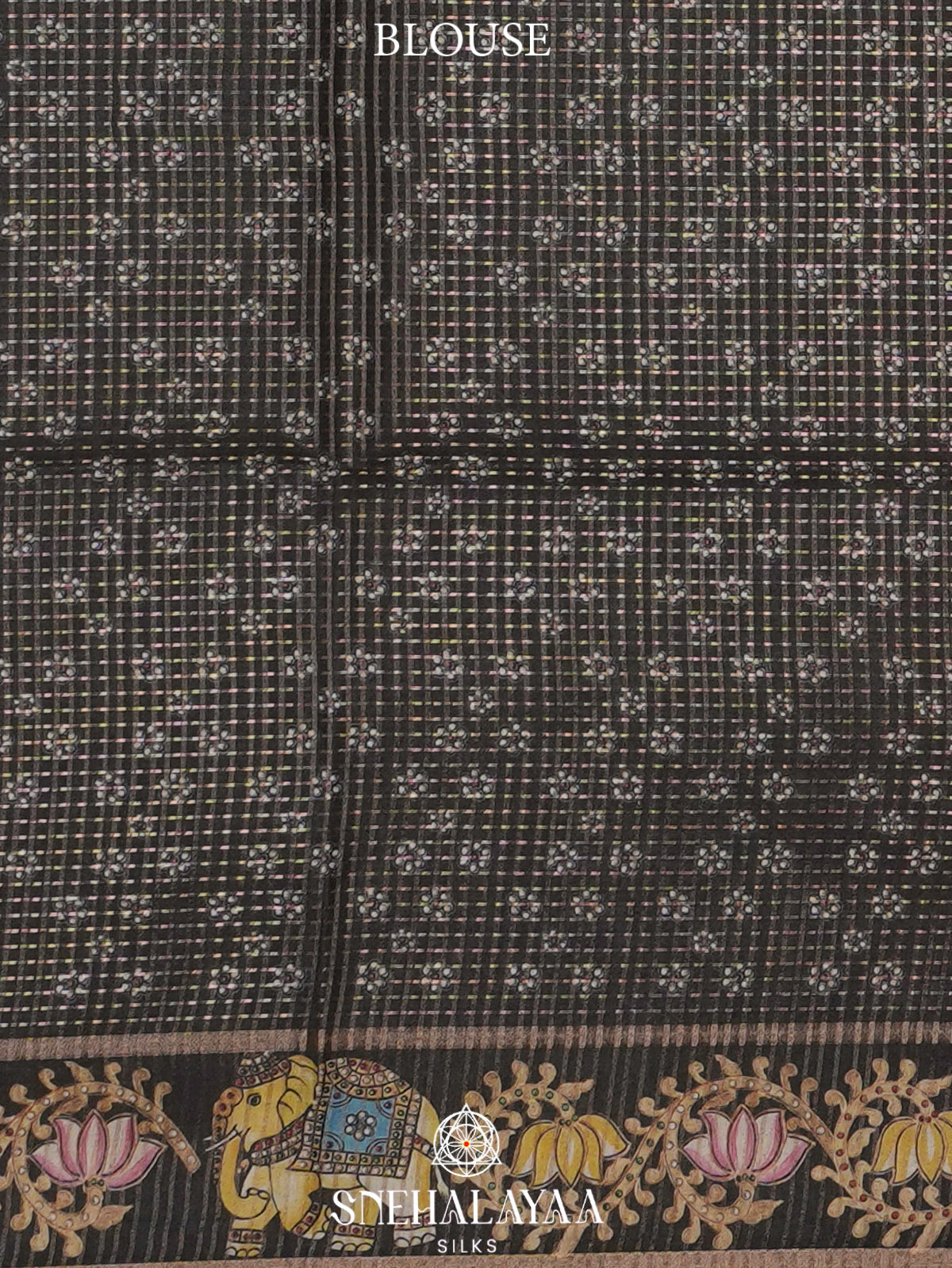 Multicolour Tussar Saree