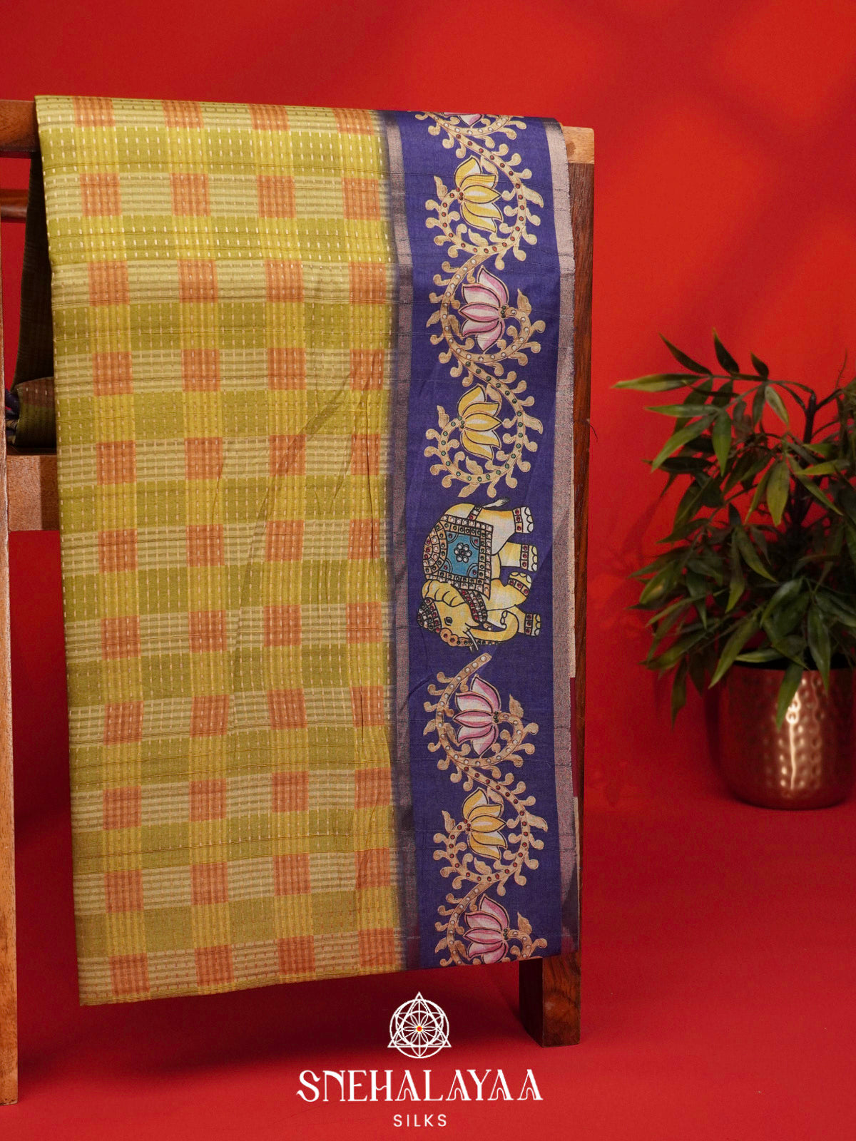 Multicolour Tussar Saree