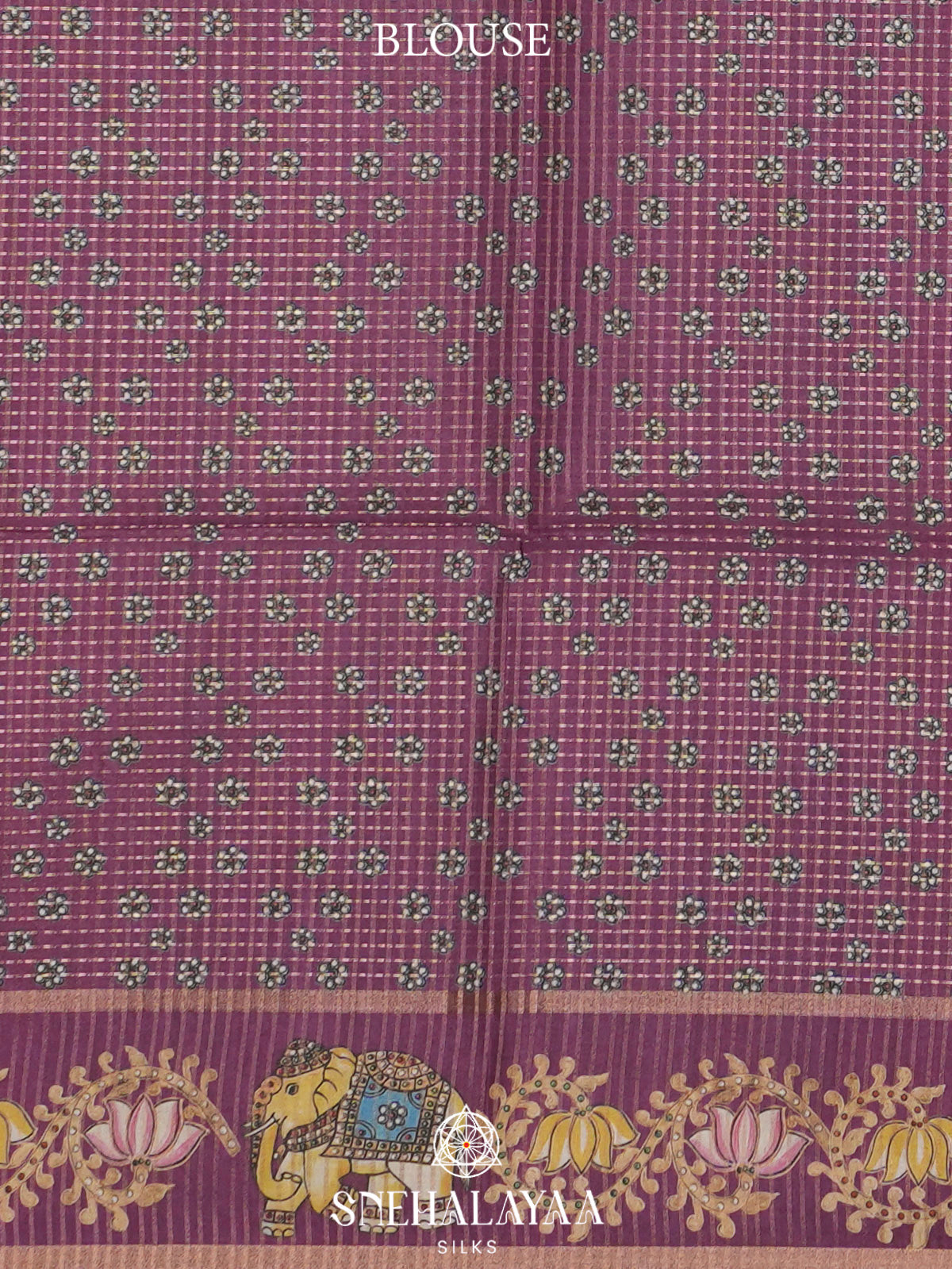 Multicolour Tussar Saree