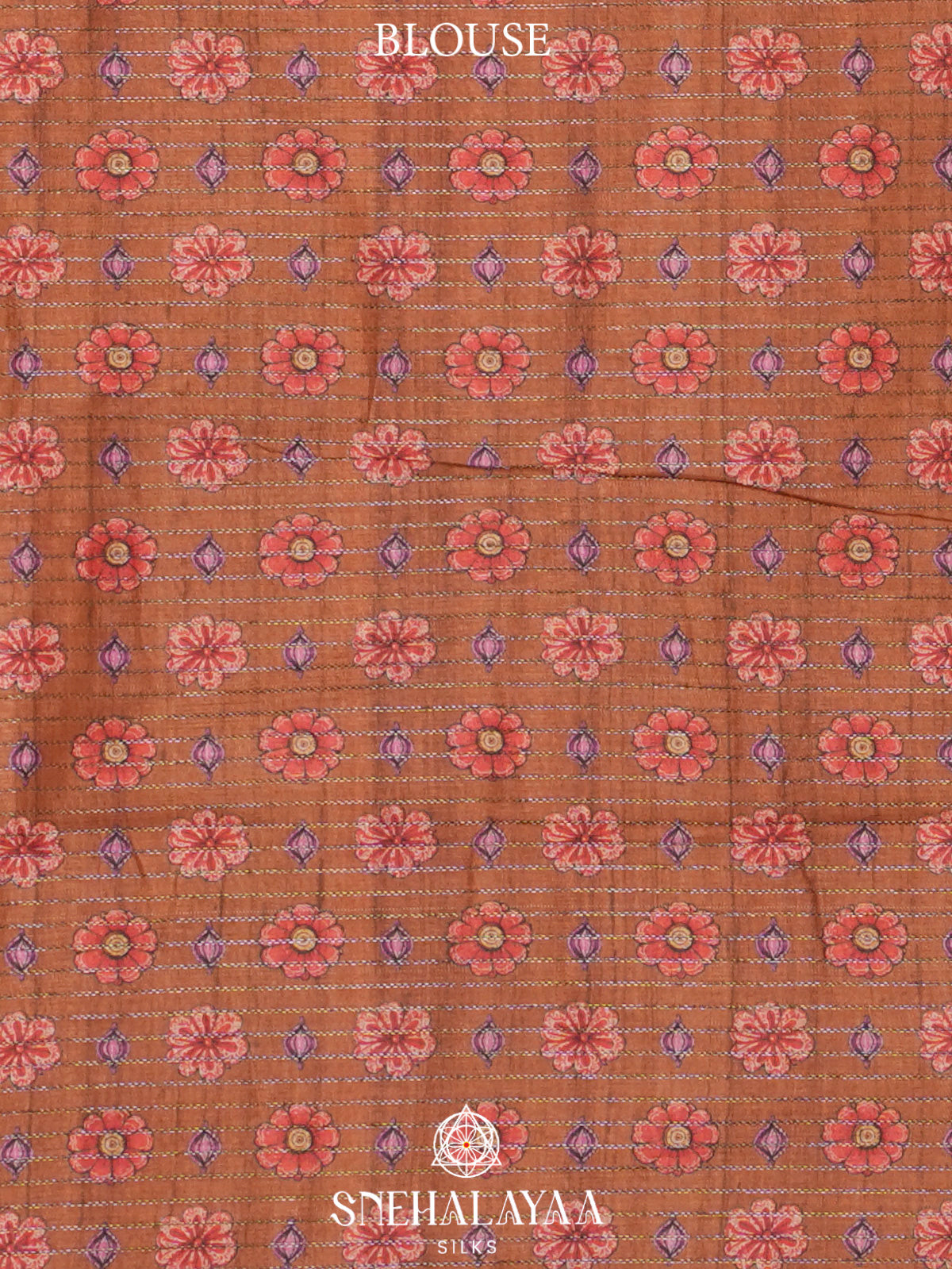 Multicolour Tussar Saree