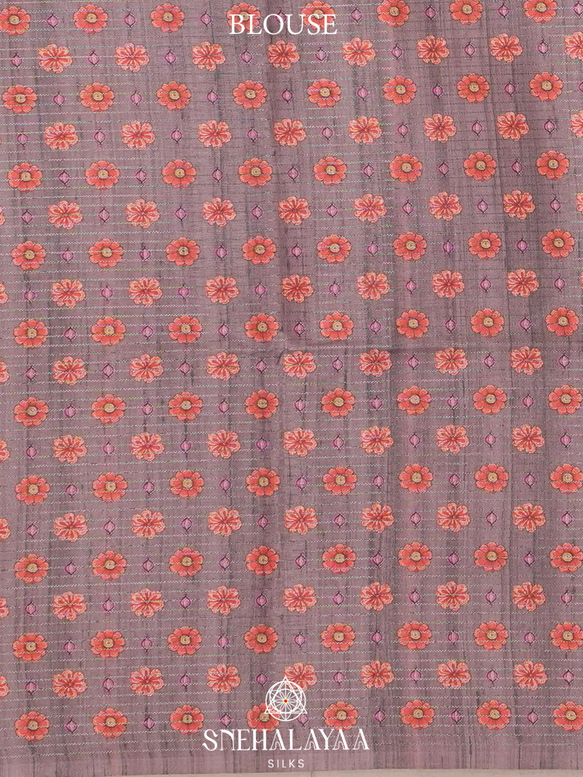 Multicolour Tussar Saree