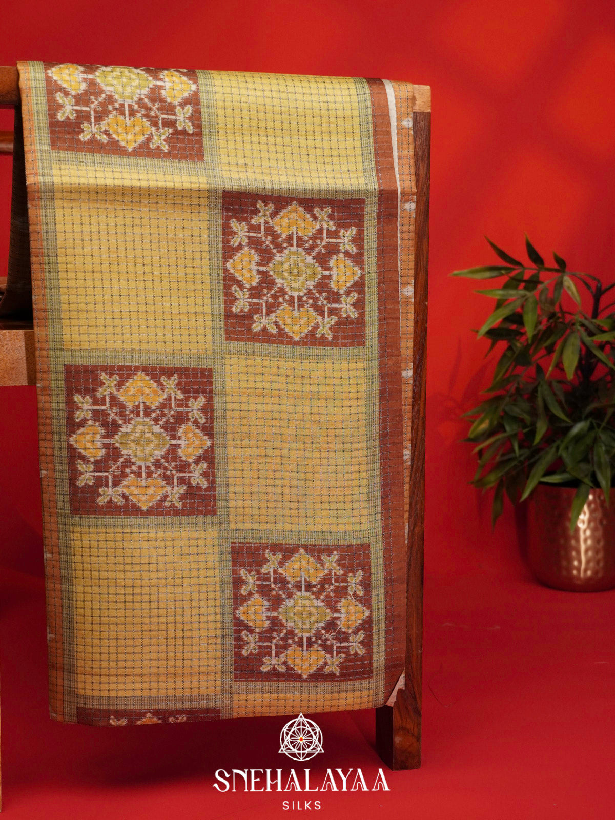 Gold Tussar Saree