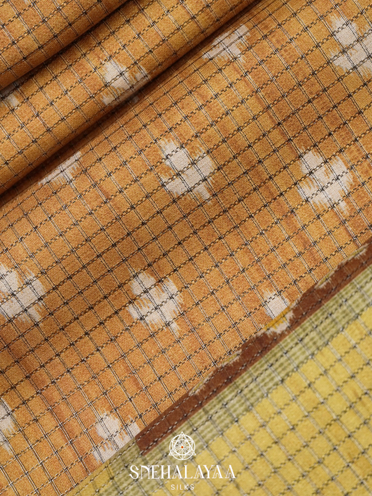 Gold Tussar Saree