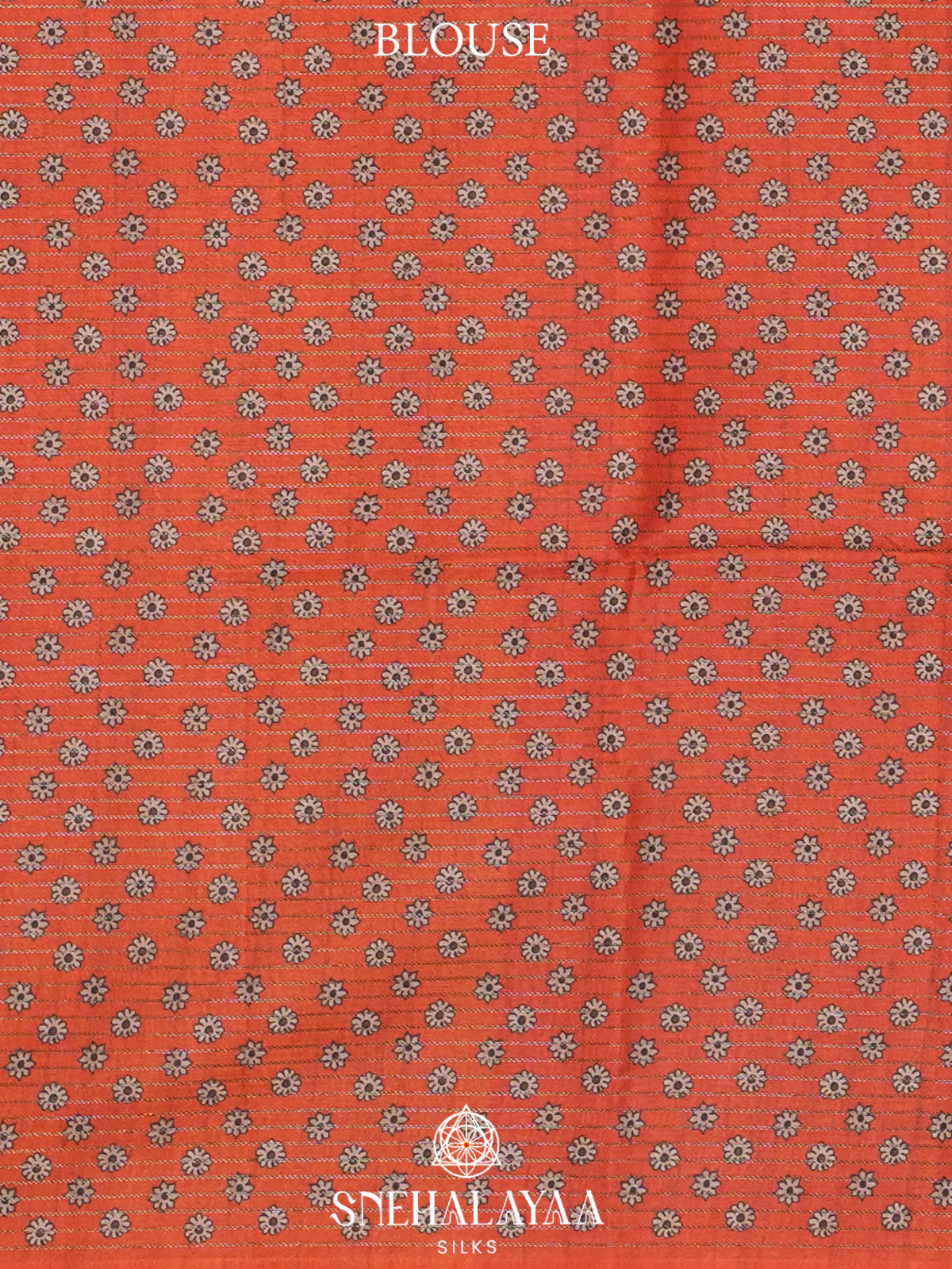 Brown Tussar Saree