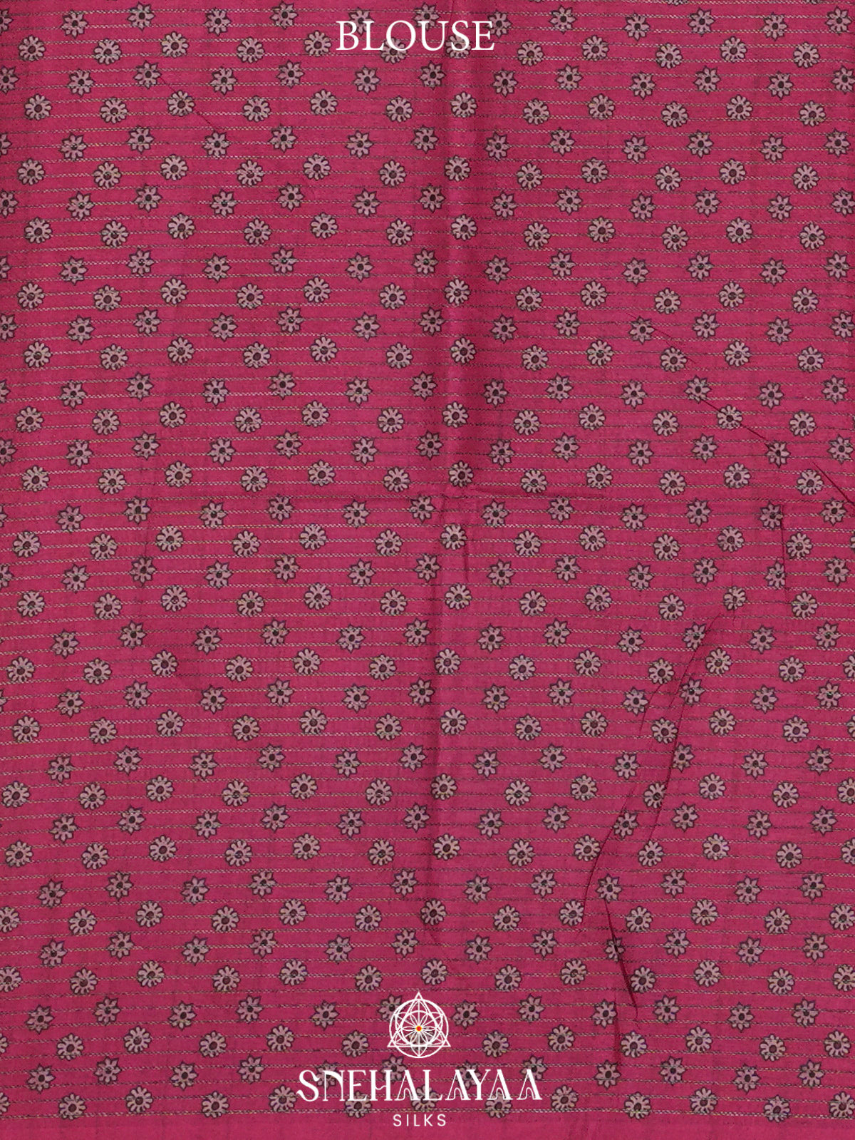 Maroon Tussar Saree