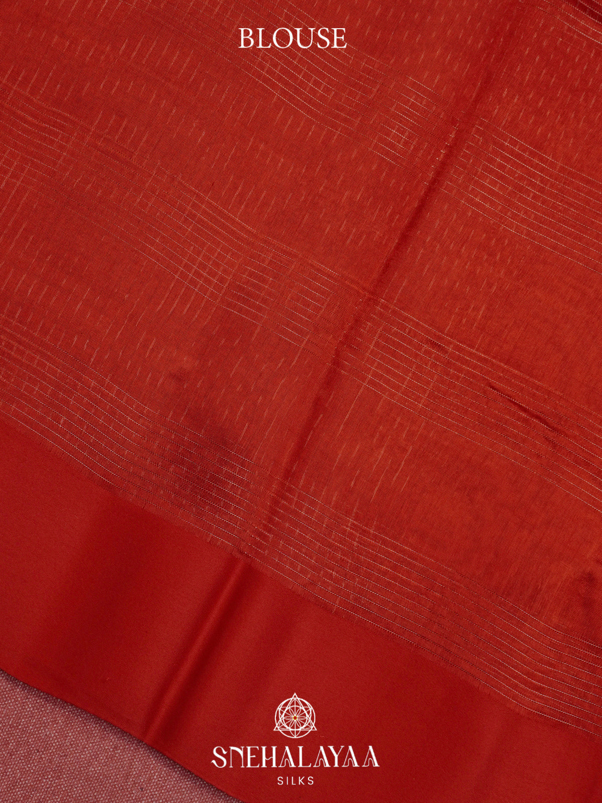 Red  Kora Silk Saree