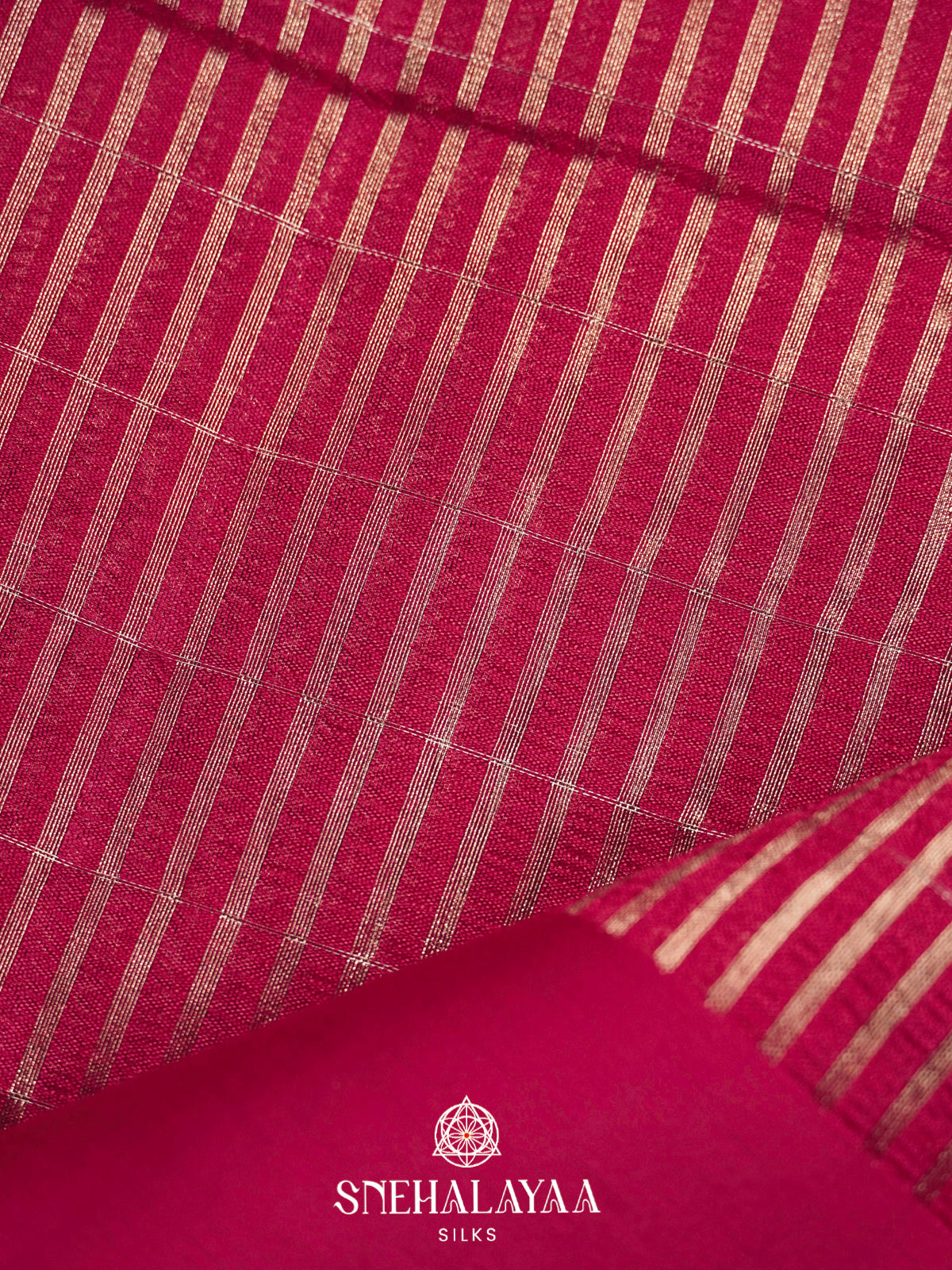 Pink  Kora Silk Saree