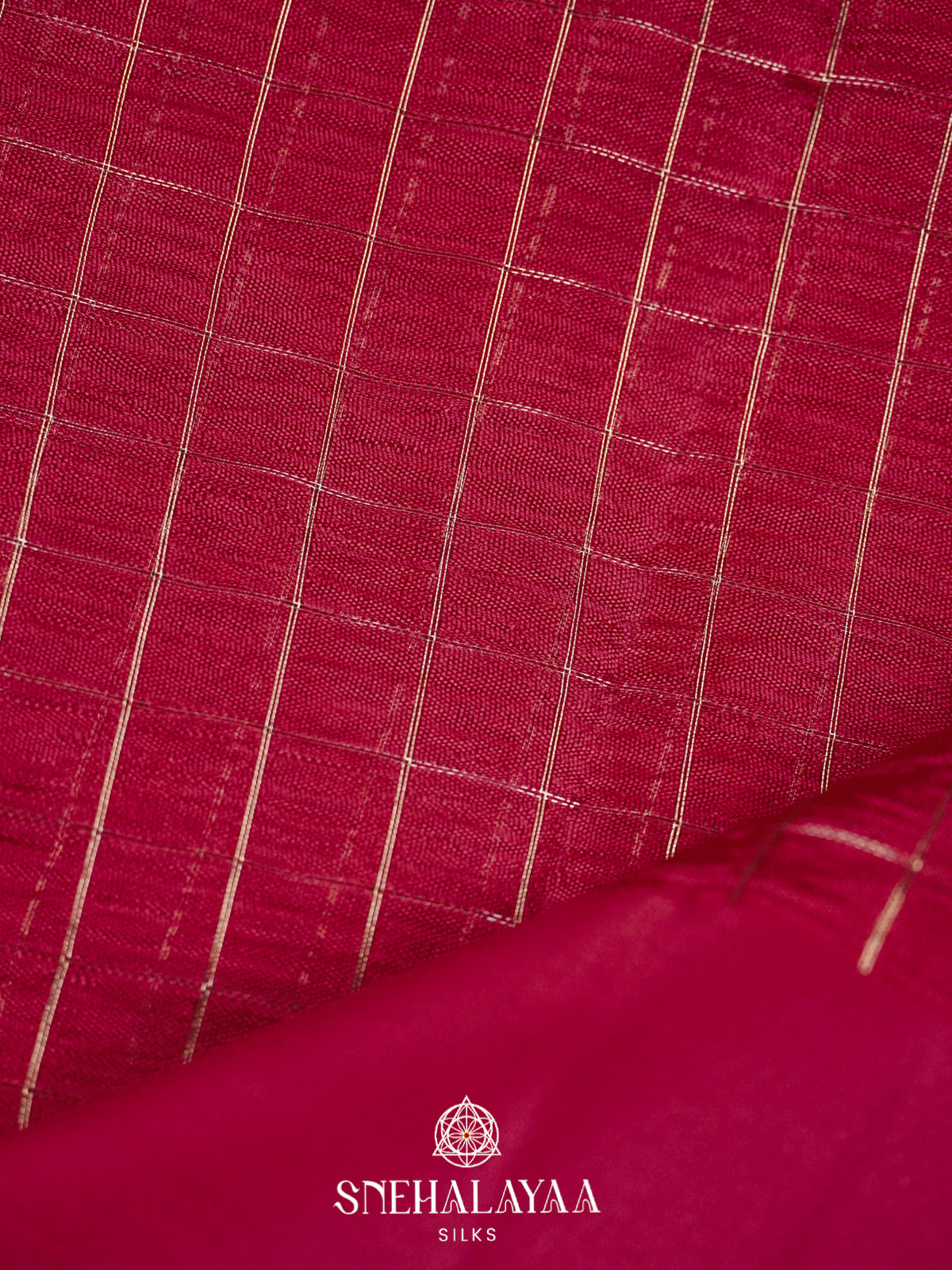 Pink  Kora Silk Saree