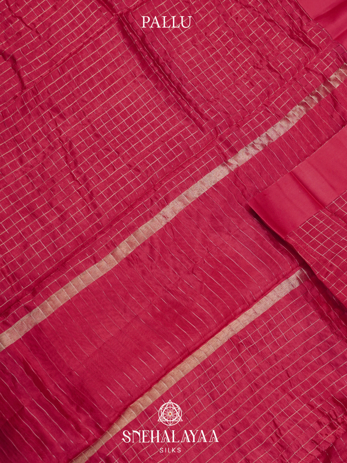 Pink  Kora Silk Saree