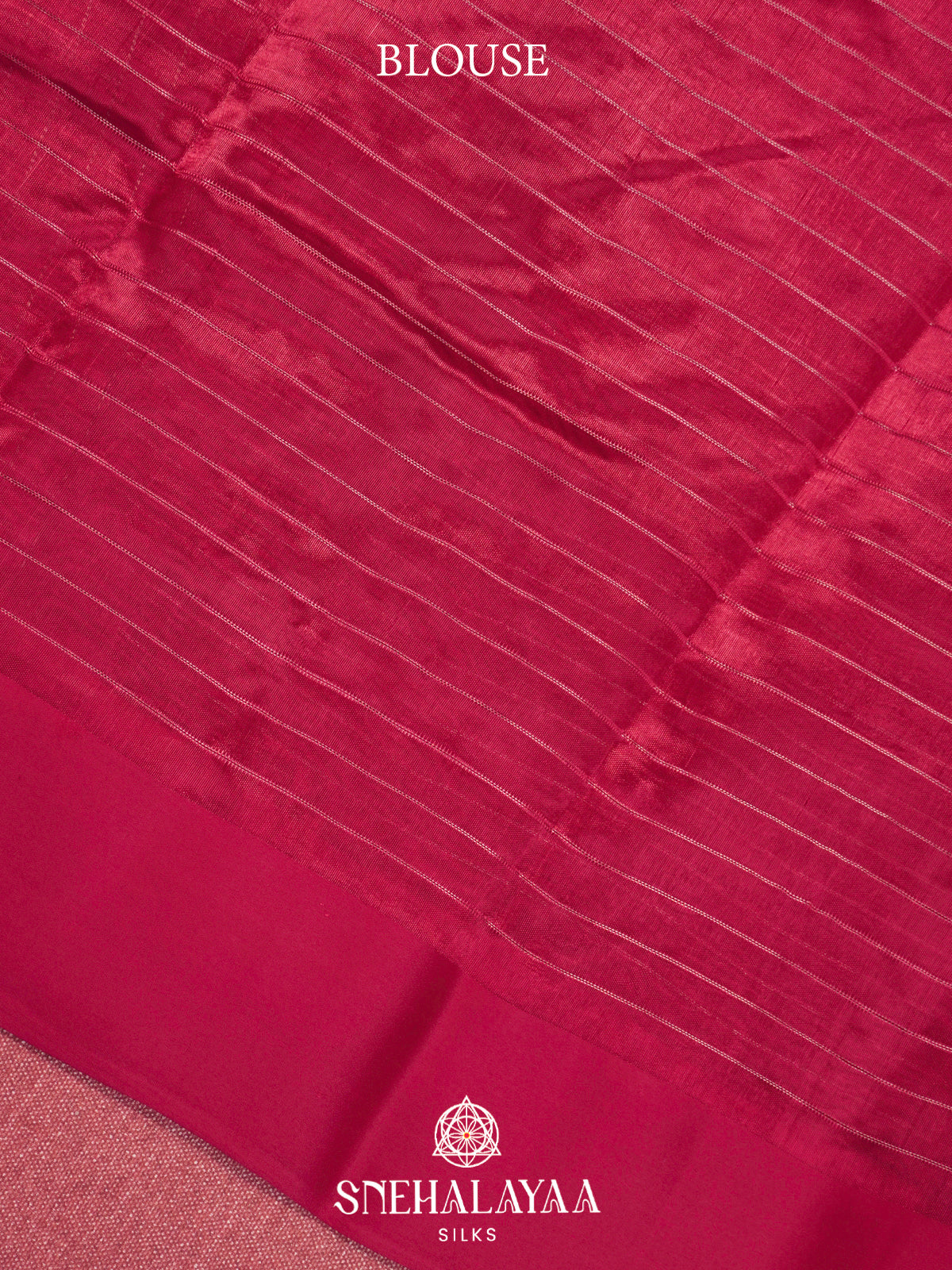 Pink  Kora Silk Saree