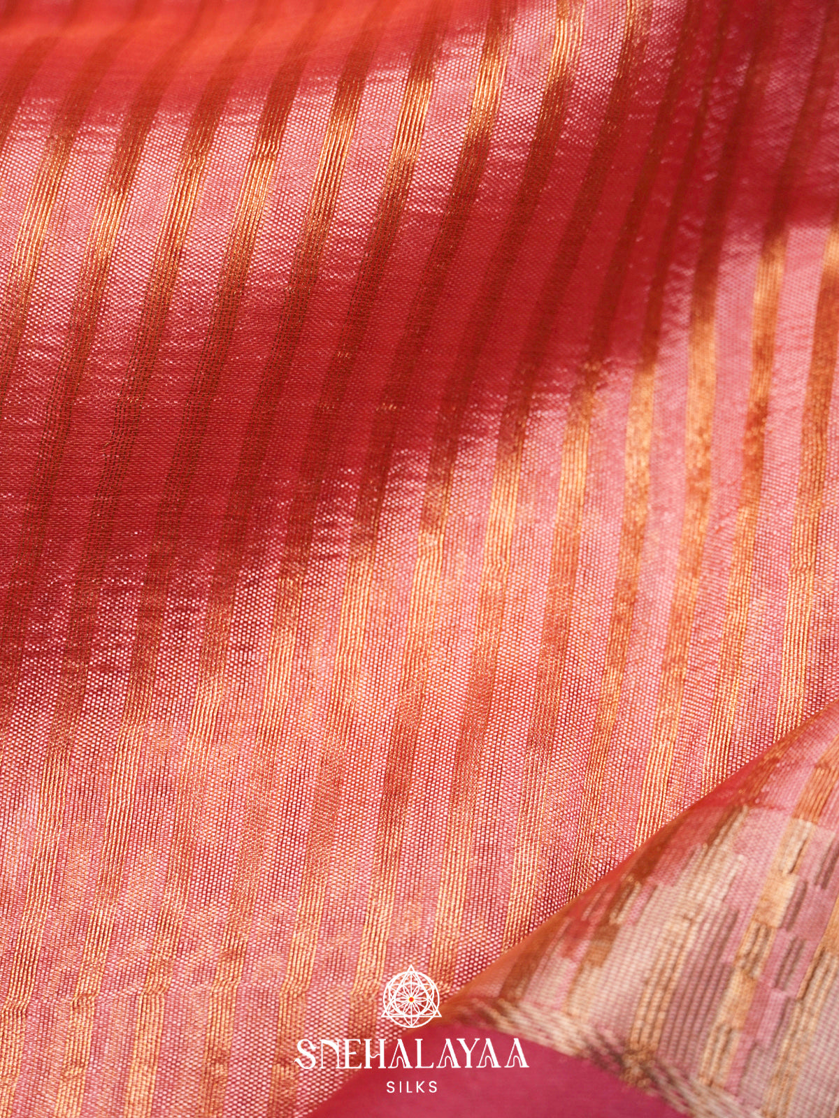 Pink  Kora Silk Saree
