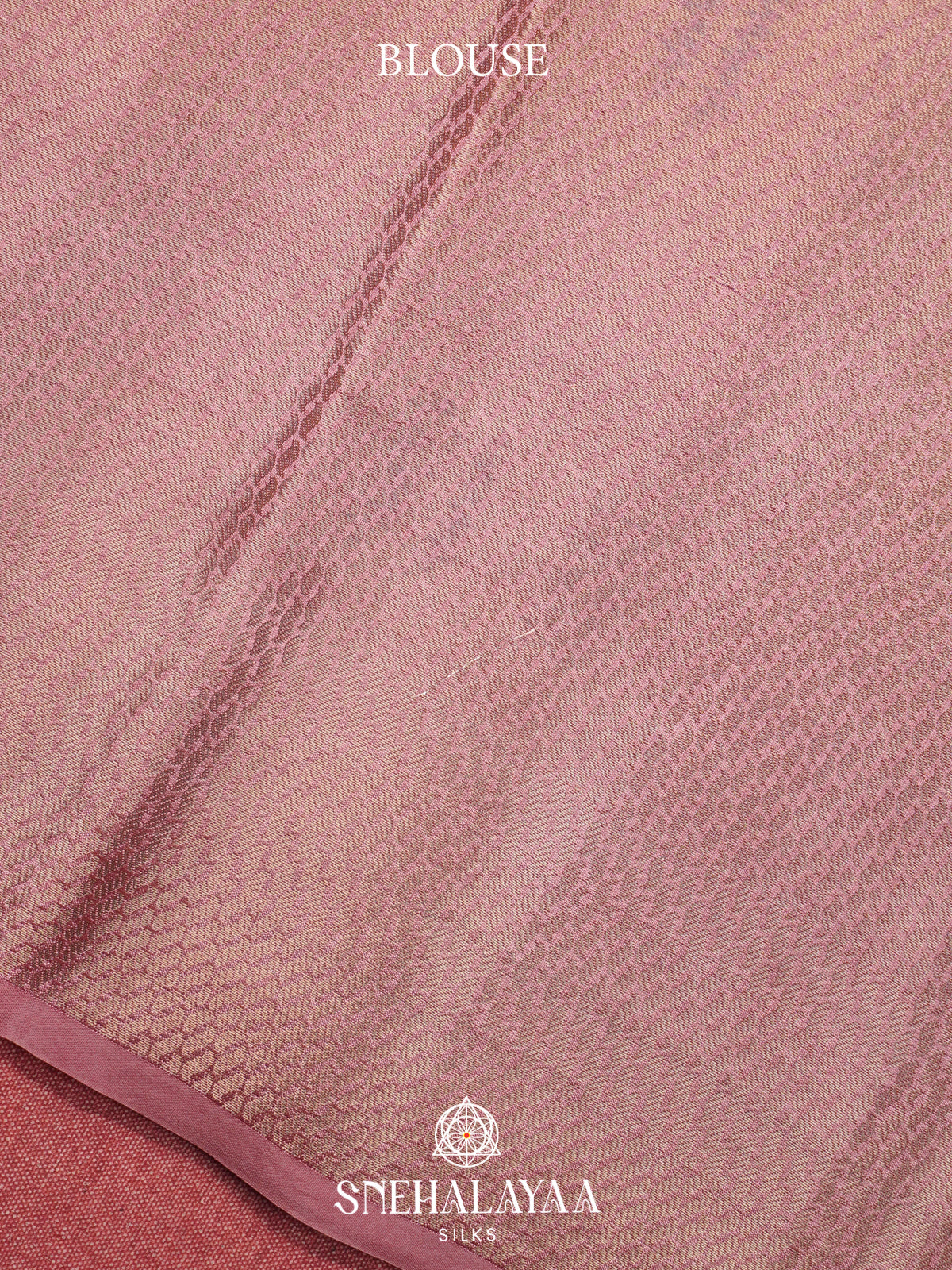 Pink  Kora Silk Saree