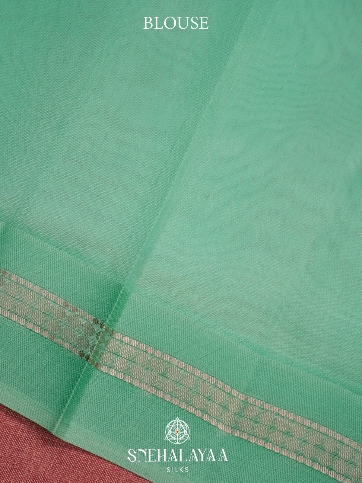 Blue  Kora Silk Saree