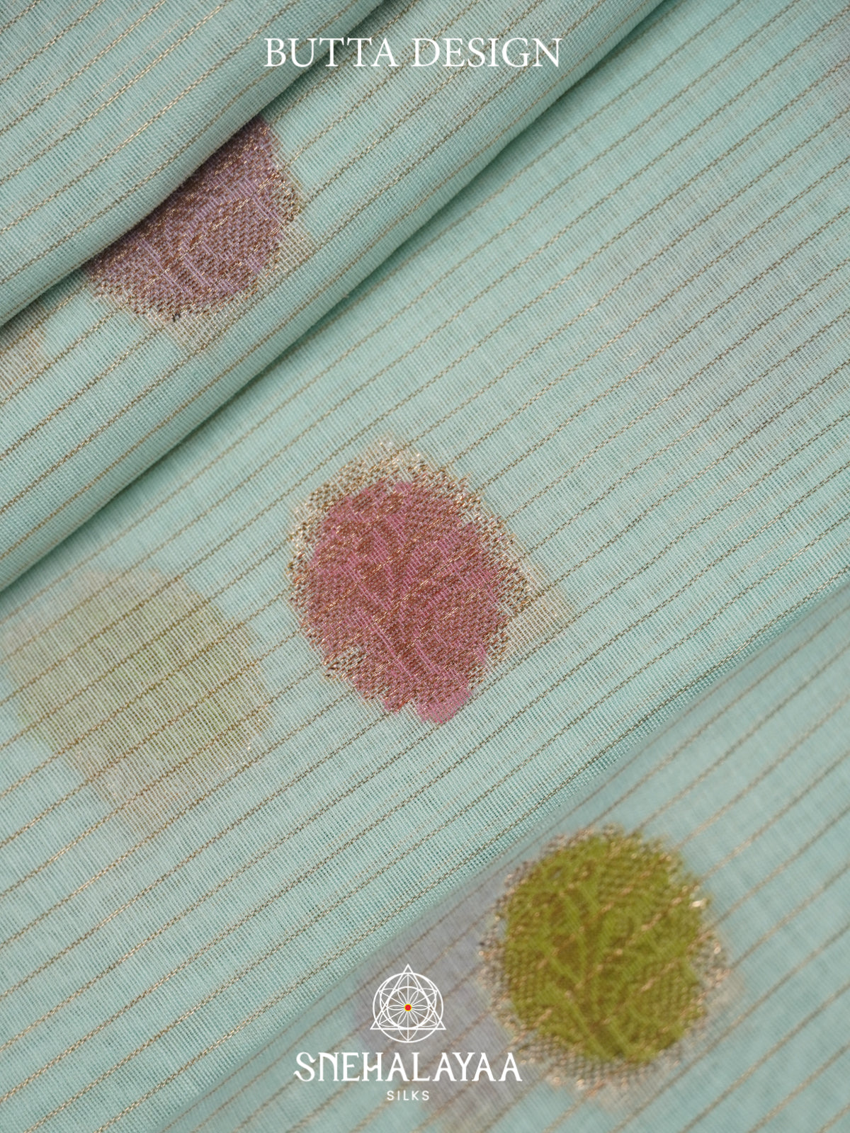 Pale Green Linen Saree
