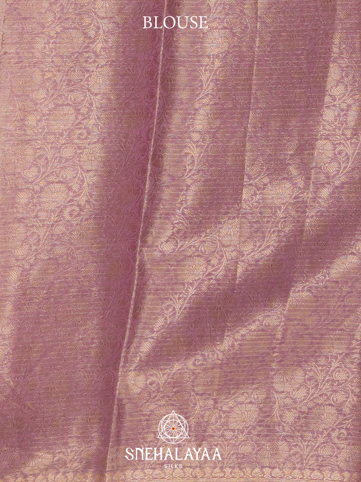 Pink Linen Saree
