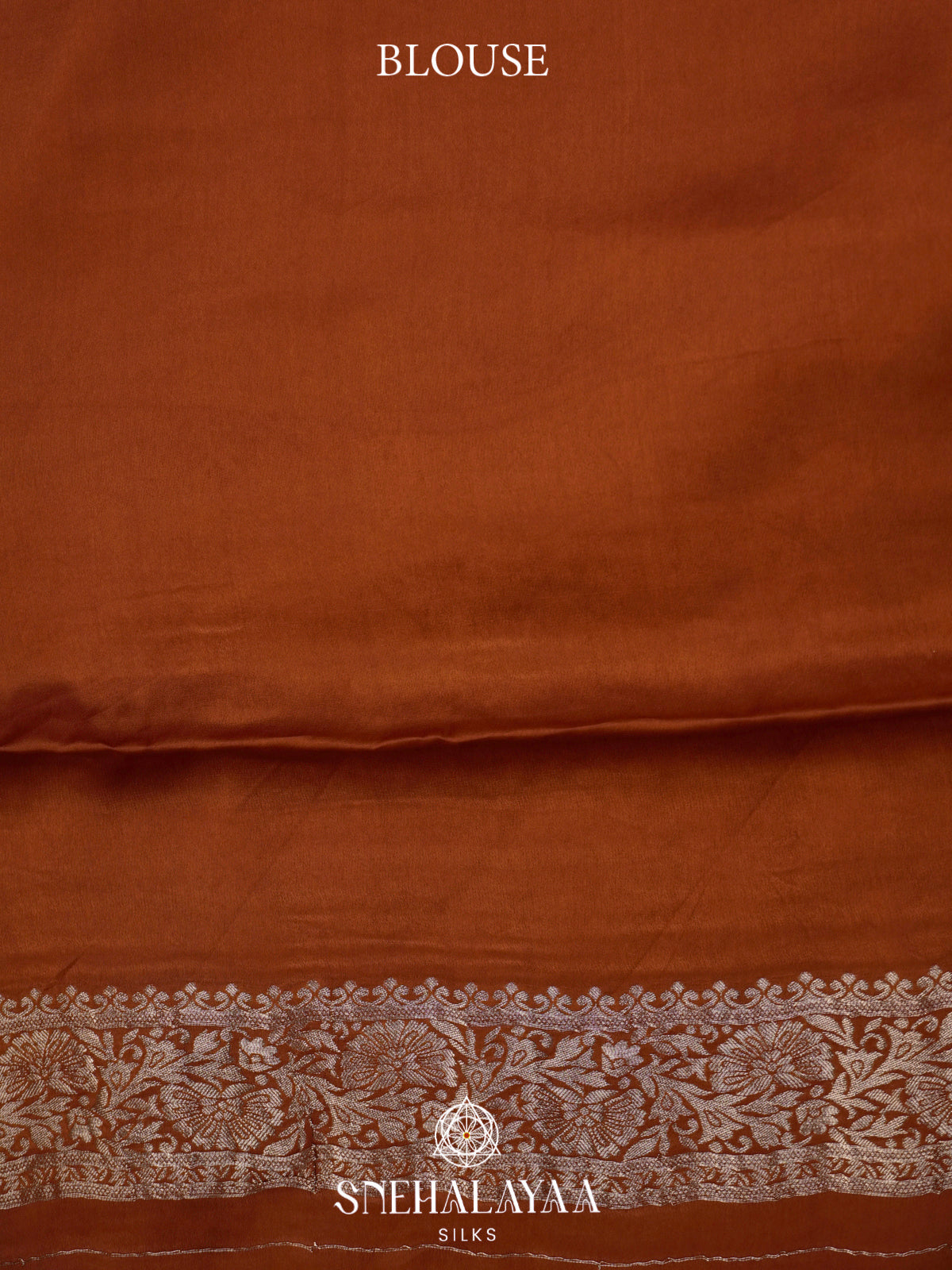 Peach Banaras Silk Saree
