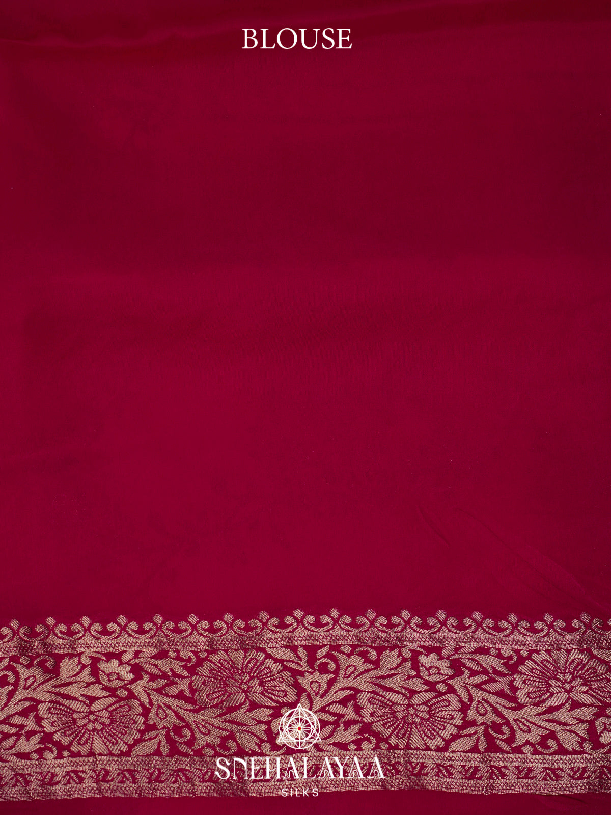 Baby Pink Banaras Silk Saree