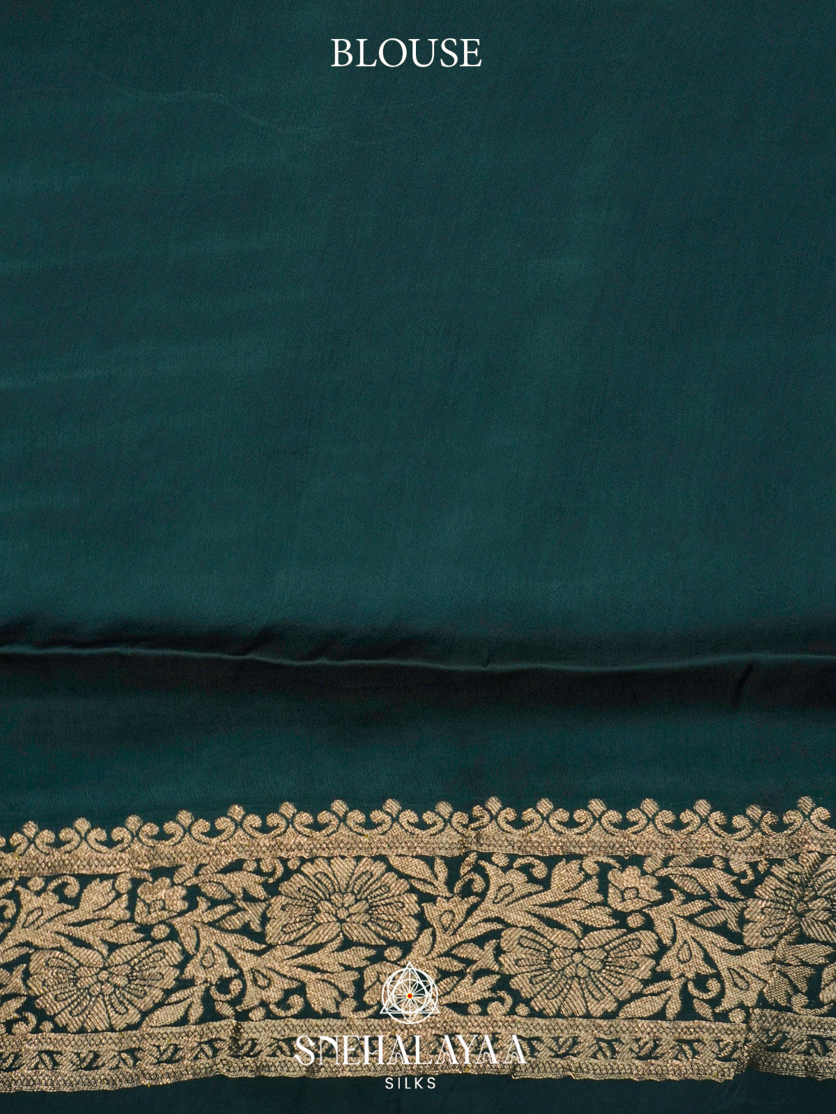 Seafoam Green Banaras Silk Saree