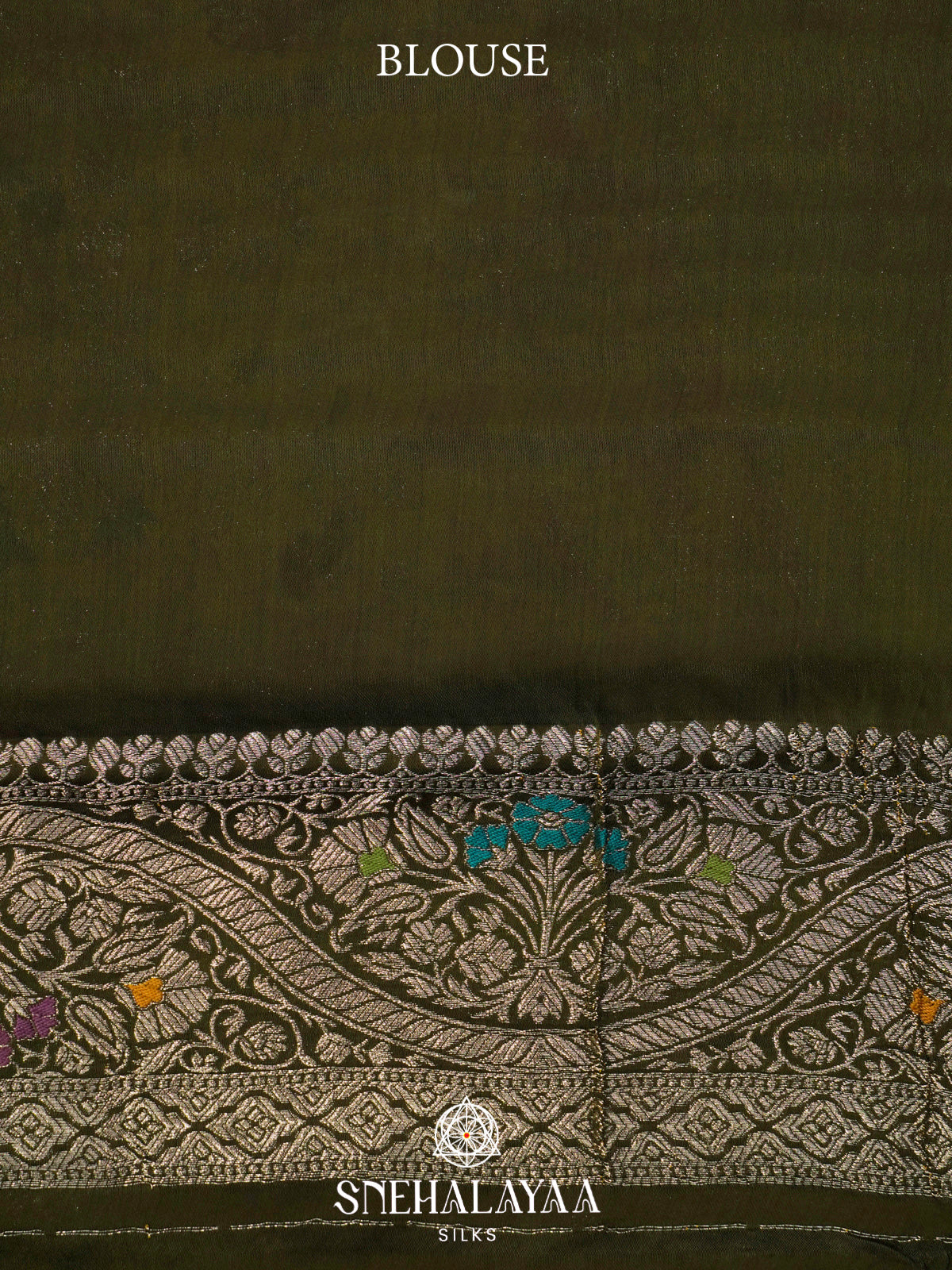 Lemon Yellow Banaras Silk Saree