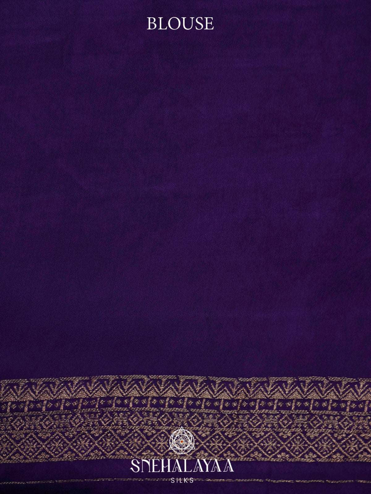 Lilac Banaras Silk Saree