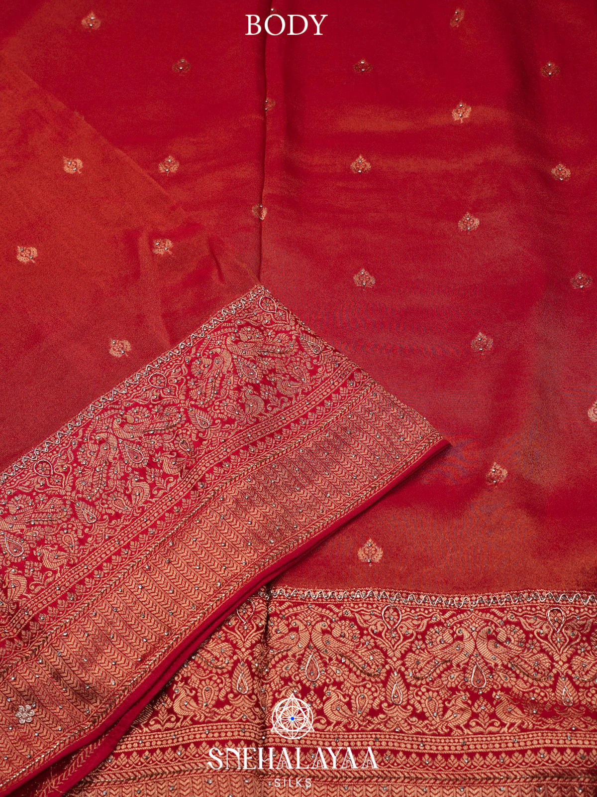 Red Banaras Saree